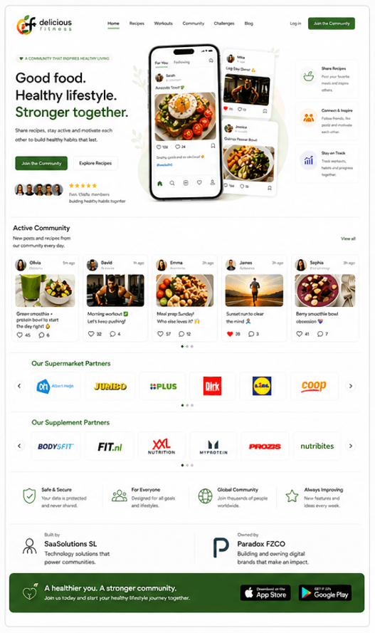 Delicious Fitness product preview
